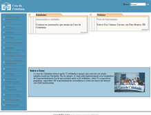 Tablet Screenshot of casadacidadania.org.br